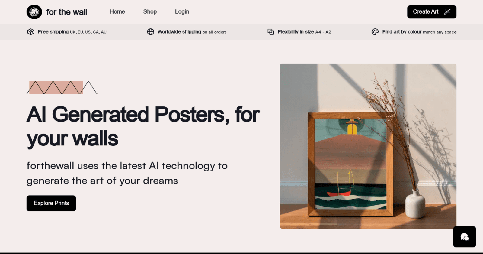 Discover the Power of AI-Generated Art with Forthewall.art โ A Revolutionary Art Platform.