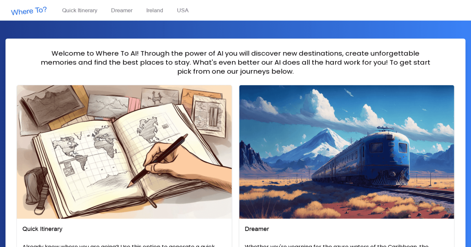 Where To AI: Unleashing the Power of AI for Seamless Travel Experiences