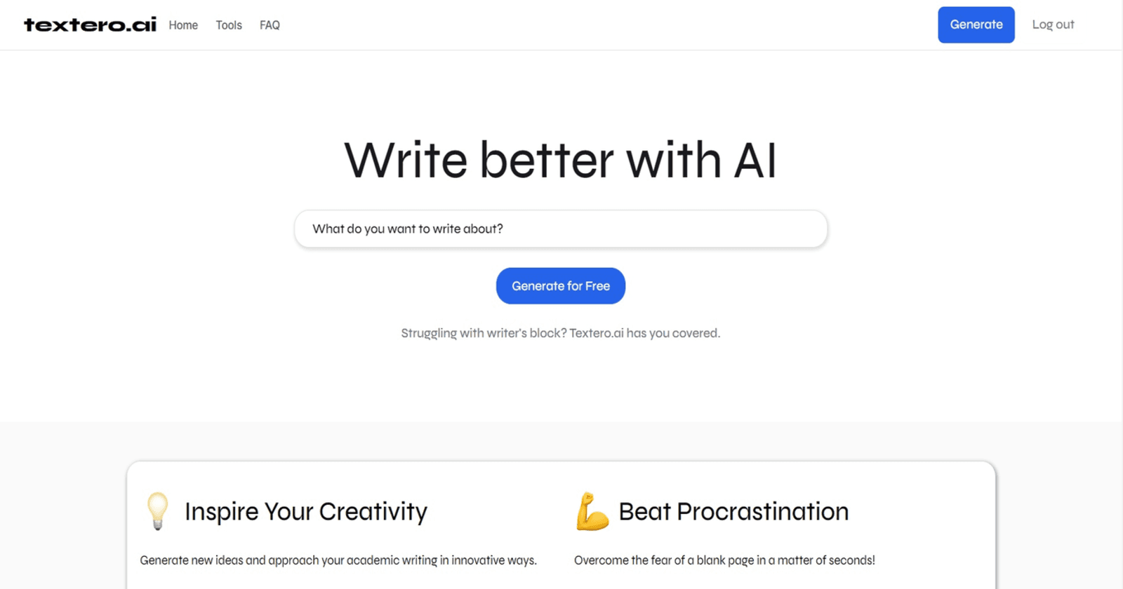 Textero.ai - Unlock Your Writing Potential with AI Assistance