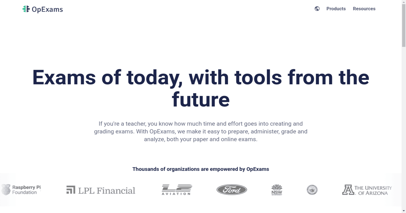 OpExams: Revolutionizing the Future of Exams