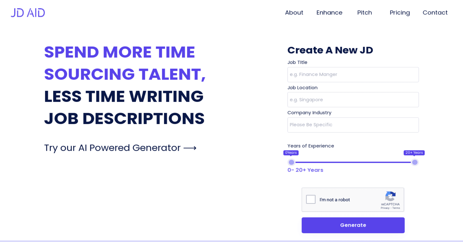Streamline Your Hiring Process with JD AID: Revolutionize Job Description Creation