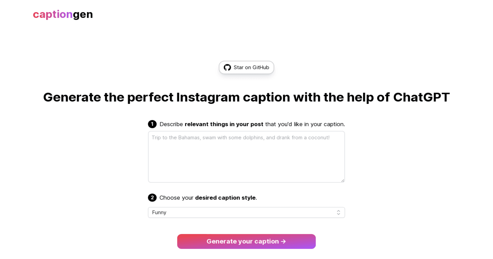 Unleashing Creative Captions with CaptionGen: Your AI-Powered Social Media Companion