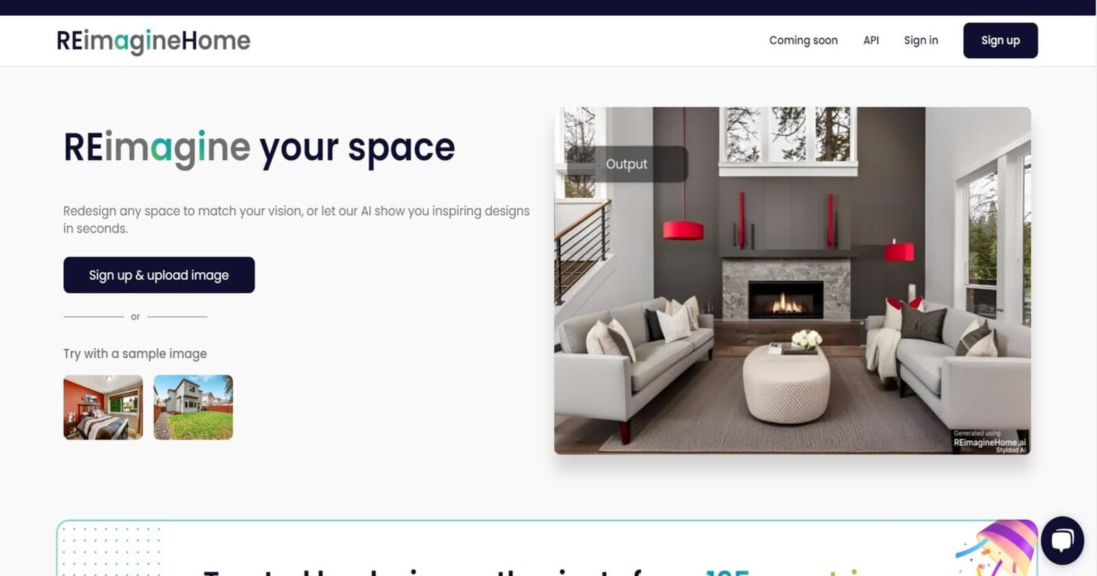 REimagineHome: Redesigning Spaces with AI-Powered Magic
