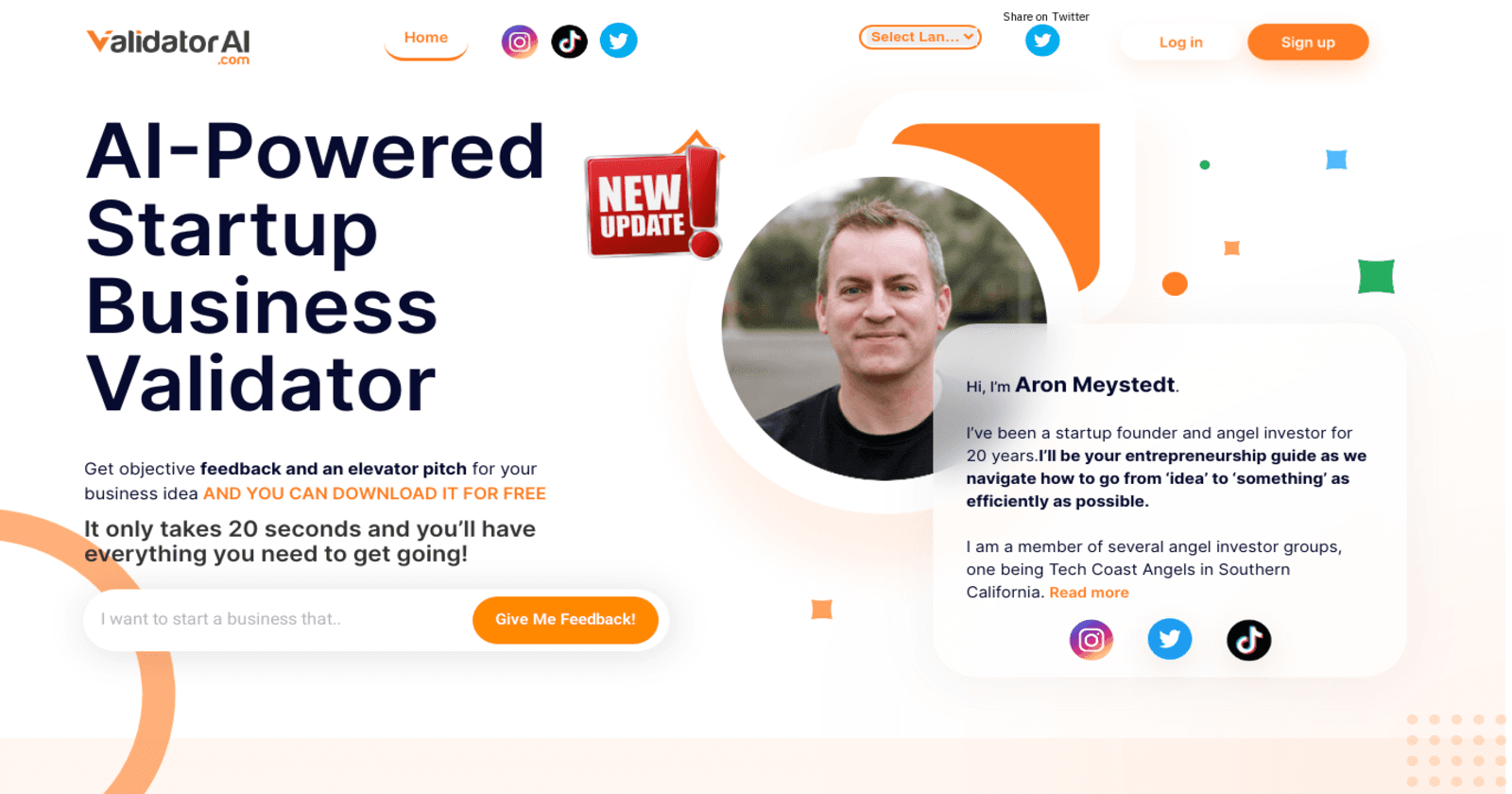 Discover the Power of Validator AI :Your AI-Powered Startup Business Validator