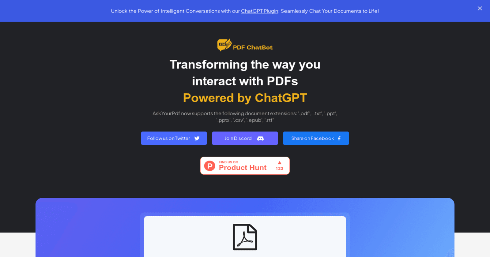Unleash the Power of PDFs with AskYourPDF: Your Ultimate PDF AI Chat App