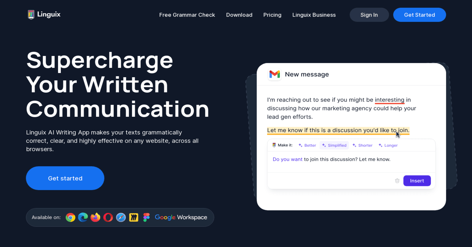 Elevate Your Writing with Linguix: The AI Writing App