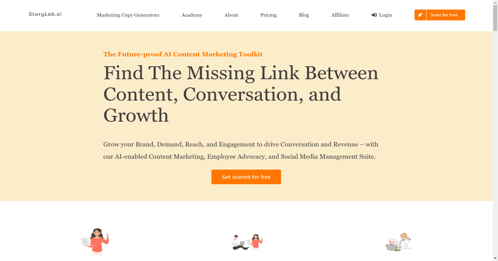 StoryLab.ai - Revolutionizing Content Creation for Modern Marketers